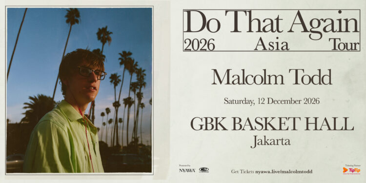 Malcolm Todd Membawa Do That Again Keliling Dunia, Jakarta Kebagian Giliran Desember Ini